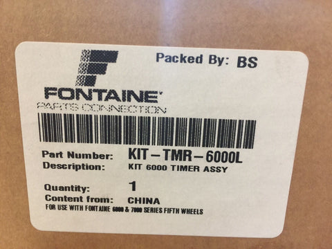 (10) GENUINE Fontaine Kit-TMR-6000L Timer Kit for 6000 Series top plate (Left)