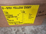 AVERY V9701, V-9701 Yellow 2" x 150', SCHOOL BUS, FARM EQUIPMENT, ETC