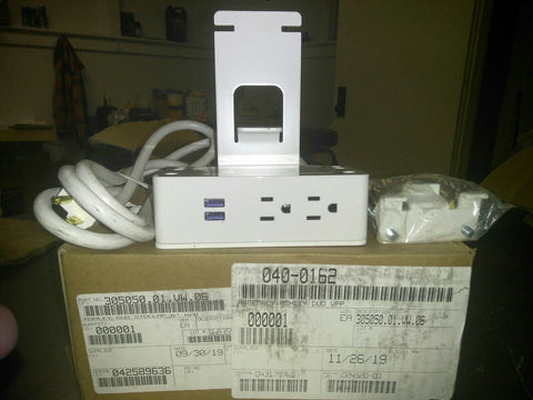 NEW Ashley Duo Power / Data / Charging Options Outlet 305050.01.VW.06