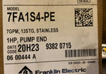 Franklin Electric FPS 4400 Tri-Seal 7FA1S4-PE Submersible Well Pump End Only 7 G
