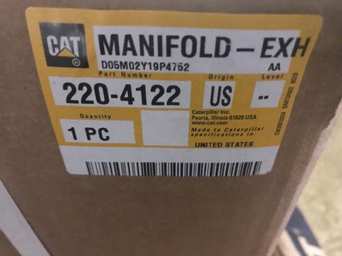 Genuine Caterpillar 220-4122 Exhaust Manifold