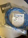 NEW PANDUIT QUICKNET CABLE ASSEMBLY QBPBJBJBXX22, CAT. 6E (22')