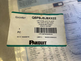 NEW PANDUIT QUICKNET CABLE ASSEMBLY QBPBJBJBXX22, CAT. 6E (22')