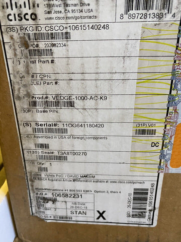 Vedge 1000 Clearance