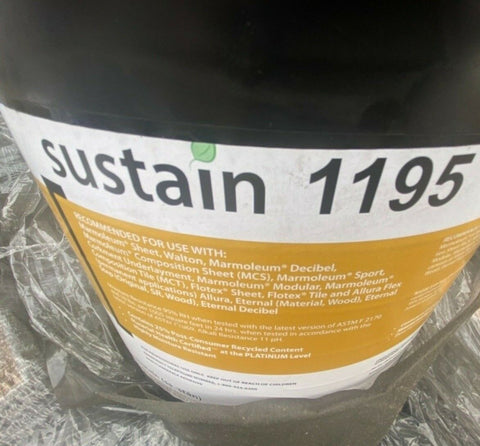 Nuevo Forbo , Sustain 1195 Hoja & Azulejo Adhesivo 4 Galones