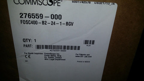 GENUINE COMMSCOPE  276559-000  FOSC400-B2-24-1-BGV
