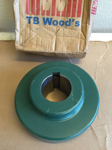 TB WOOD'S 11S278 Shaft Coupling, Cast Iron, 3.44in Keyway L