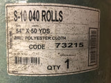 Klingspor ZIRC POLYESTER CLOTH S-10, 040. 54" X 50YDS