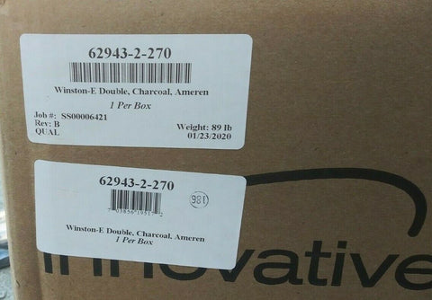 (1) Nuovo INNOVATIVE Winston-E Doppio, Carbone, Ameren 62943-2-270