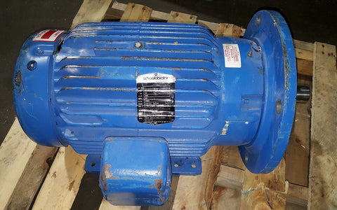 BALDOR WHEELABRATOR ELECTRIC MOTOR 07J609X166H2,HP 20 ,Vlt 460 ,AMP23,RPM 3450