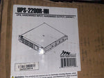 NEW Middle Atlantic UPS-2200R-H 2200VA / 1650W UNINTERRUPTIBLE POWER SUPPLY