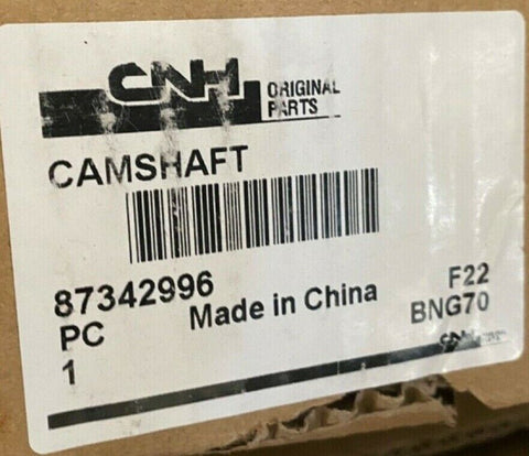NEW CNH NEW HOLLAND CUSTODIA GENUINE OEM 87342996 CAM SHAFT