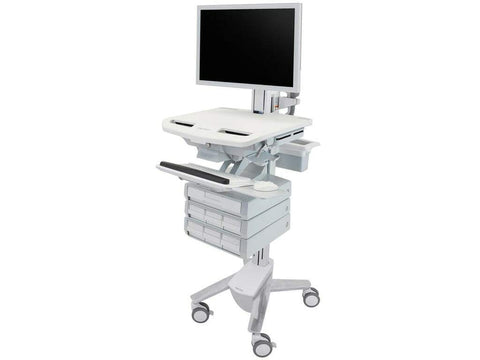 Ergotron SV43-2570-0 StyleView Médico Cart Con HD Pivote, 7 Cajones Envío Gratis
