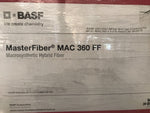 Basf masterfiber mac 360 ff Macrosyhthetic hybrid fiber 5 bags 5lbs each