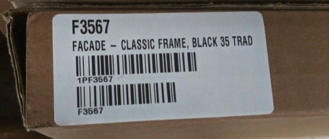 (1) IHP FCFBK35T, Black Classic Liner Facade F3567