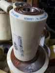 (2) PALLET JACK WHEELS W/ BUSHINGS 7 AW CUSHOTHANE XL 903G L500629 3.25" X 5.93"