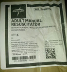 1 BOX OF 6 MEDLINE ADULT MANUEL RESUSCITATOR CPRM1116