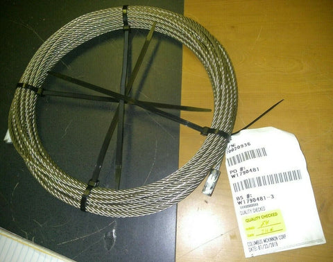 NEW COLUMBUS MCKINNON ROPE AND FERRULE ASSEMBLY 20020936