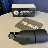 NEW GE Lumination LHS Series LED Luminaire Track Lights Black 3000K 120V 31W