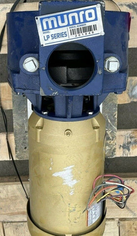 Munro LP Series Con Baldor Motor