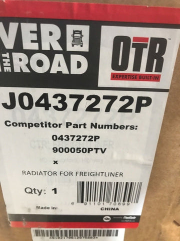FREIGHTLINER RADIATOR J0437272P, 0437272P, 900050PTV