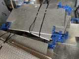 Con Resorte Aluminio Dock Placa 3500LB Capacidad, 41" X 124-168cm (2 Por Orden )