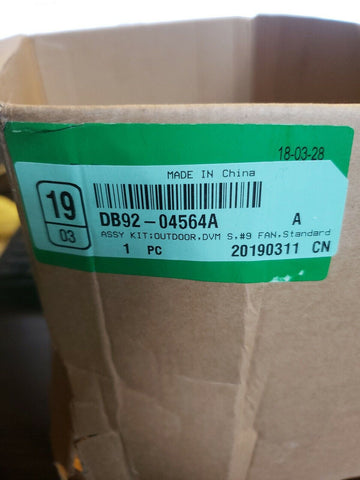 GENUINE SAMSUNG ASSEMBLY KIT OUTDOOR, DVM S, #9 FAN, STANDARD DB92-04564A