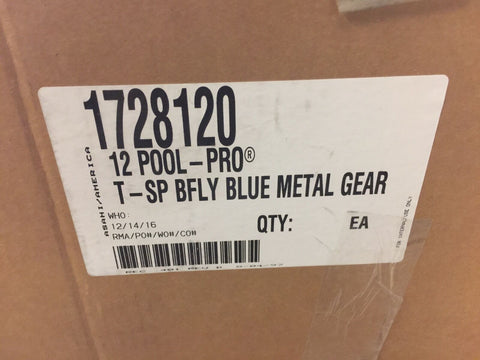 12" Pool Pro Mariposa Válvula T-Sp #1728120 Metal Gear Nuevo