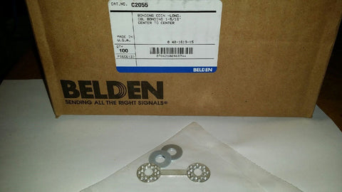 Lot of 100 Belden Wire and Cable Co Bonding Coin, LONG C2055