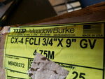 MEADOW BURKE CONCRETE INSERT CX-4 FCLI 3/4" X 9" GV (21 PC LOT)