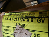 MEADOW BURKE CONCRETE INSERT CX-4 FCLI 3/4" X 9" GV (21 PC LOT)