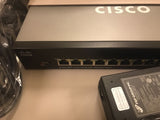 SIMPLE NETWORK BOX ASSEMBLY CISCO SF302-08PP AND ACCESSORIES