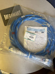 NEW PANDUIT QUICKNET CABLE ASSEMBLY QBPBJBJBXX22, CAT. 6E (22')