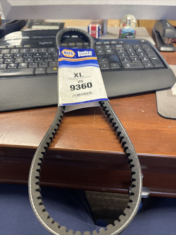 GENUINE NAPA GATES XL BELT 25-9360, 9360, 15/32" X 36-3/8" **FREE SHIPPING**