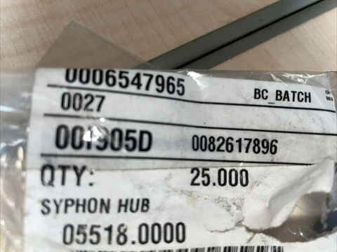 (7) 05518.0000 Bunn Syphon Hub Genuine