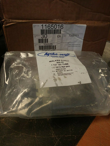 (1 BOX OF 30) Walker-Strut Clamp Steel 1-1/2 Inch Copper & Steel Tube Size WS-24-Mega Mart Warehouse-Ultimate Unclaimed Freight Buyer and Seller Specialists