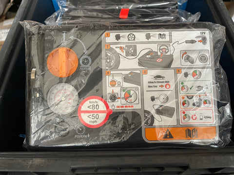 2015-2021 Ford OEM Neumático Inflador Aire Compresor Con Sellador Kit #