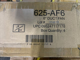 (4) NEW DIVERSITECH DUCT FAN 625-AF6 OUTPUT 240 CFM 120VAC / 60Hz FREE SHIPPING