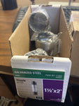 (CASE OF 5) 301 112X2, 500931, 1-1/2"X2" GALVANIZED STEEL PIPE NIPPLE