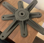 (2) JI BASES TP-17 RESTAURANT TABLE TOP PLATE FOR 30 X 30-inch 4-Prong Table-Mega Mart Warehouse