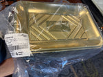 ALCAS KADO PASTRY TRAY GOLD 23, 5 X 16, 019002120 (QTY 100) **FREE SHIPPING**