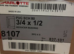 BRAND NEW charlotte reducer bushing 8107,837-101 (50 per lot)