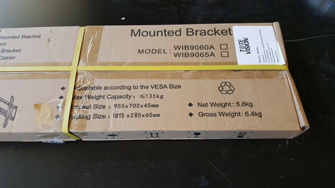 TOTE VISION ADJUSTABLE PC MONITOR MOUNTED BRACKET 955X700X45mm, 1015X285X60mm-Mega Mart Warehouse-Ultimate Unclaimed Freight Buyer and Seller Specialists