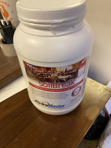 NEW (BOX OF 4) HydraMaster SOILBREAKER Carpet Cleaner Prespray 6.5 lbs Jar-Mega Mart Warehouse