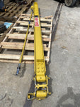 NEW Abell-Howe 1 Ton Cap  Swing Wall-Mount Overbraced Tie-Rod Jib Crane