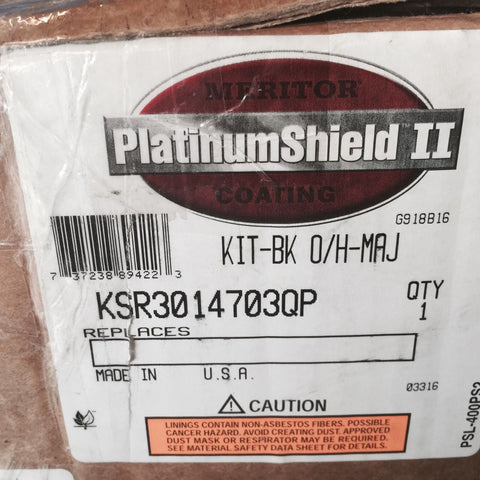 GENUINE Meritor KSR3014703QP Brake Shoe Kit-Mega Mart Warehouse-Ultimate Unclaimed Freight Buyer and Seller Specialists