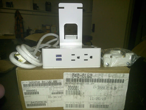 NEW Ashley Duo Power / Data / Charging Options Outlet 305050.01.VW.06-Mega Mart Warehouse-Ultimate Unclaimed Freight Buyer and Seller Specialists