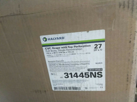 NEW Halyard Health - 31445NS - Drape Cvc Top Perf 68"X110" Ns-Mega Mart Warehouse-Ultimate Unclaimed Freight Buyer and Seller Specialists
