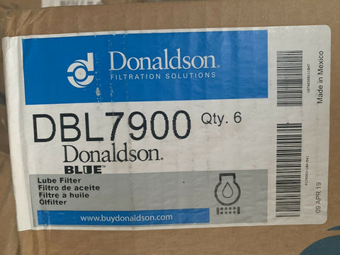 NEW Donaldson DBL7900 Blue Lube Filter (6 PC BOX)