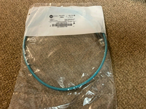 1 NEW ALLEN BRADLEY 1585J-M8CBJM-1 Ethernet Media Shielded 1m RJ45 Patchcord-Mega Mart Warehouse-Ultimate Unclaimed Freight Buyer and Seller Specialists